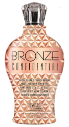 Bronze Confidential™ Lavish Deluxe Ultra Rich
Brozer embellished
with Beatifying Plant 
Based Stem Cells This extravagant brozing elixir is adorned with plant based stem cell extract, sugarcane squalane, organic grape water prebiotics, velvety vegan collagen an electrolyte cocktail blend to elegantly enhance and beatify your complexion.