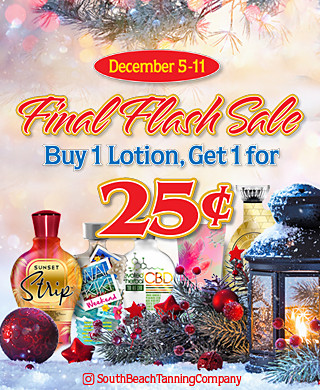 December Promo: Final Flash Sale Buy 1 Lotion, Get 1 for 25₵