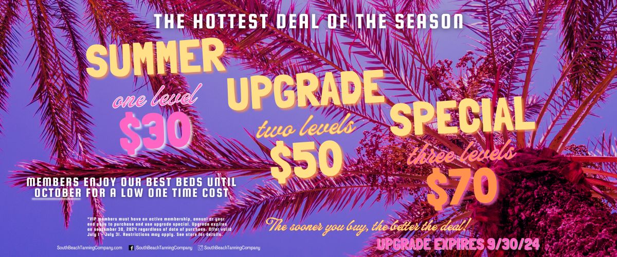 July Promo: Summer Update Special!