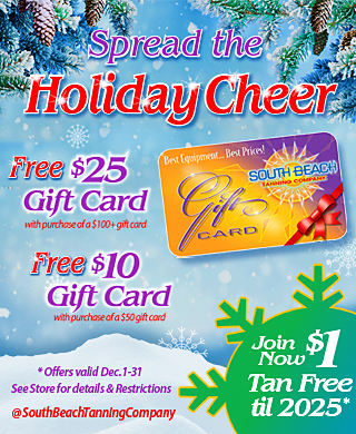 Spread The Holiday Cheer. Free $25 Gift Card With Purchase Of A $100+ Gift Card. Free $10 Gift Card With Purchase Of A $50 Gift Card. Offers Valid Dec. 1-31