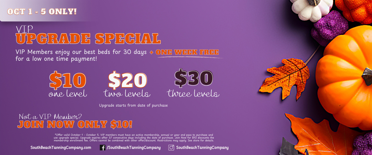 Oct 1-5 Only! Not a VIP Member? VIP Upgrade Special, VIP Members enjoy our best beds for 30 days + One Week Free for a low one time payment!