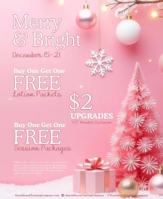Merry & Bright December 15-21, Buy One Get One Free Lotion Packets Merry & Bright December 15-21, Buy One Get One Free Lotion Packets