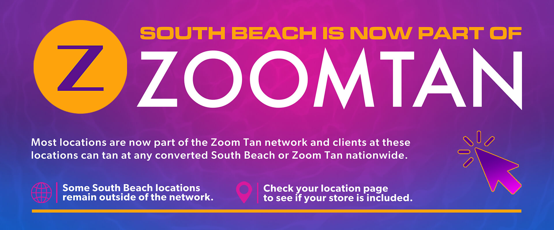 South beach is now part of Zoomtan