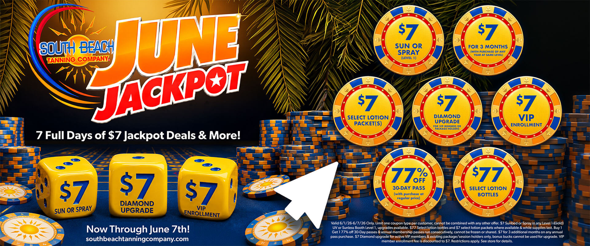 June Jackpot 7 Full Days of $7 Jackpot Deals & More!