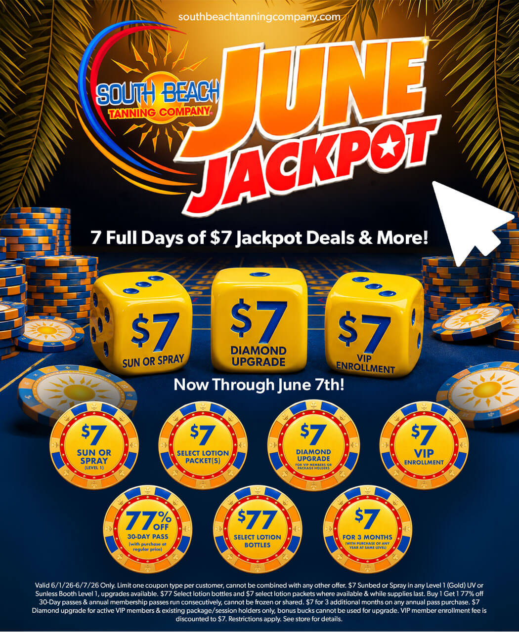 June Jackpot 7 Full Days of $7 Jackpot Deals & More!